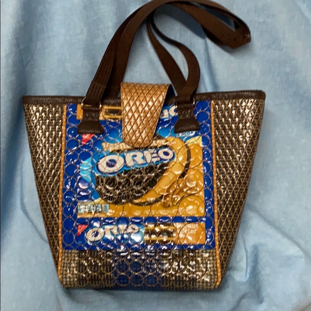 Oreos themed Custom designed handmade tote bag - Picture 3 of 9